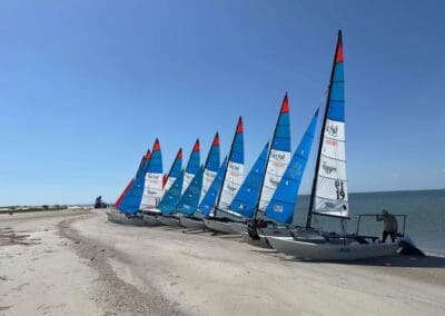 OSYC Hobie 16 International Championship Raid at Ship Island
