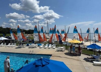 2026 Hobie 16 International at Ocean Springs Yacht Club, Day 1